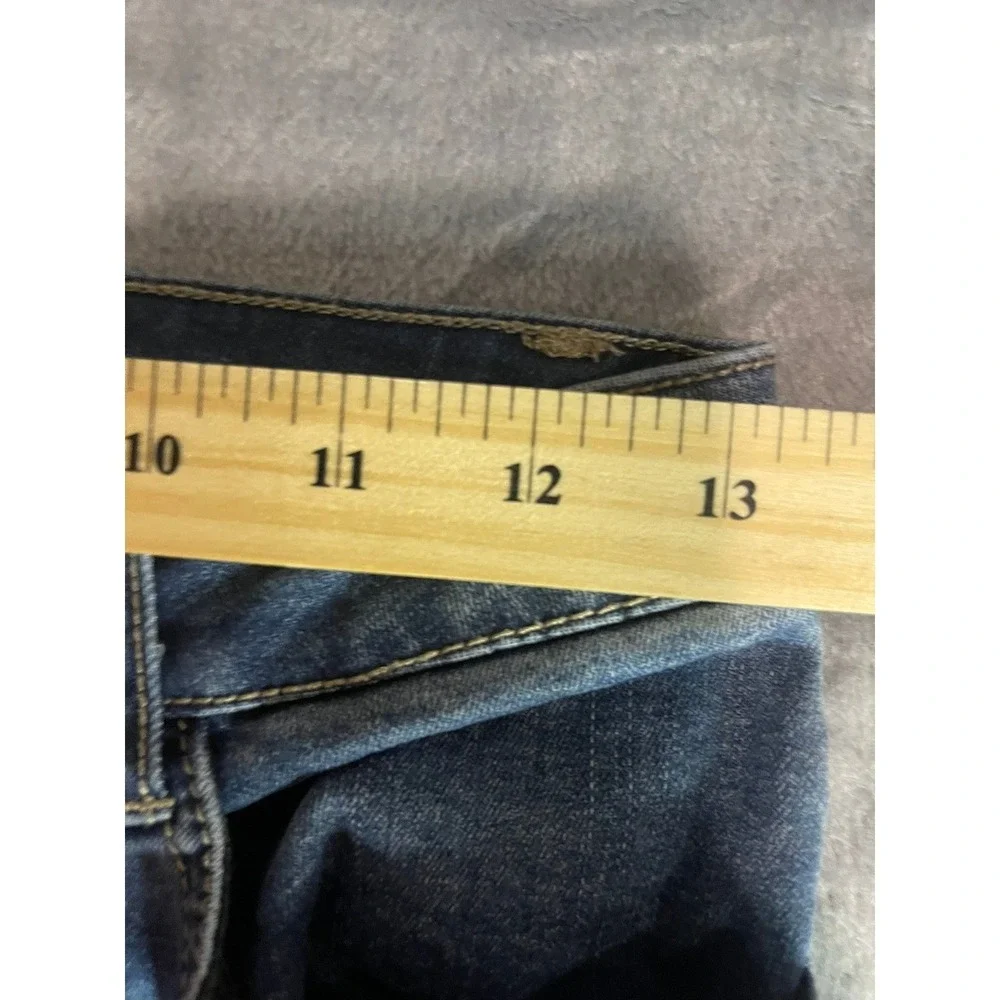 Copper Key Women's Size 7 Denim Jean Shorts Dark Wash Cuffed Casual